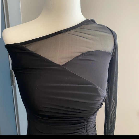 Bebe Kardashian little black dress size xs - Picture 3 of 6